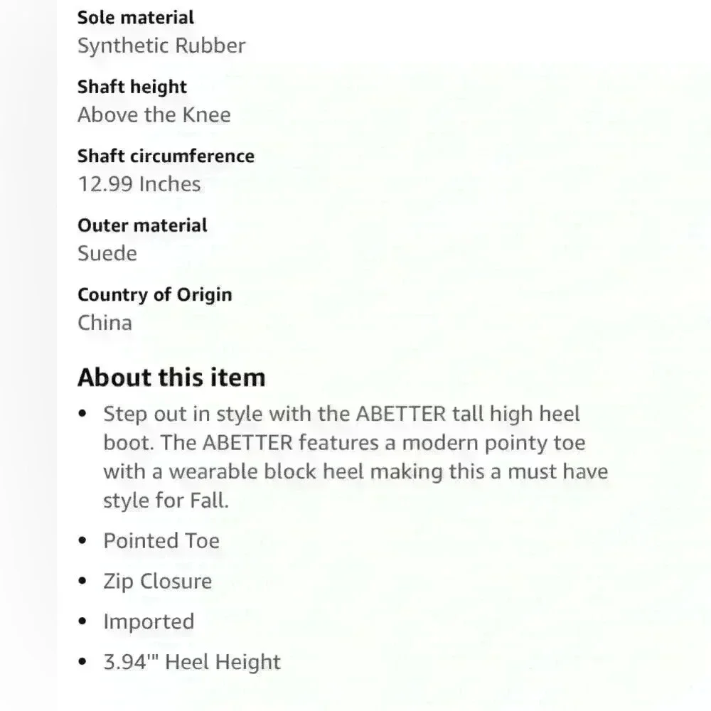 GUESS tan over the knee boots! Zip closure